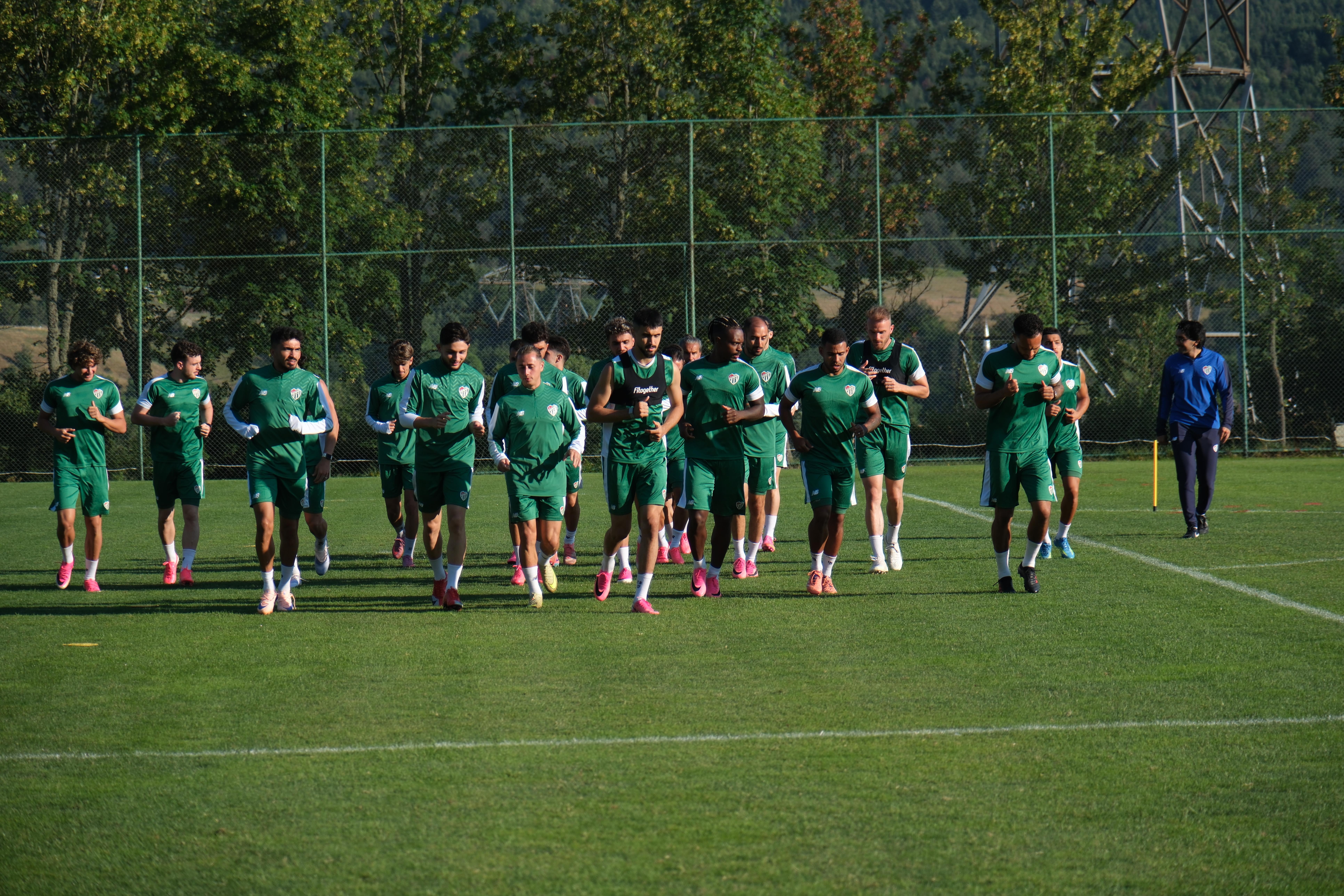 Bursaspor’da Bolu Kampında Neşeli Son Prova
